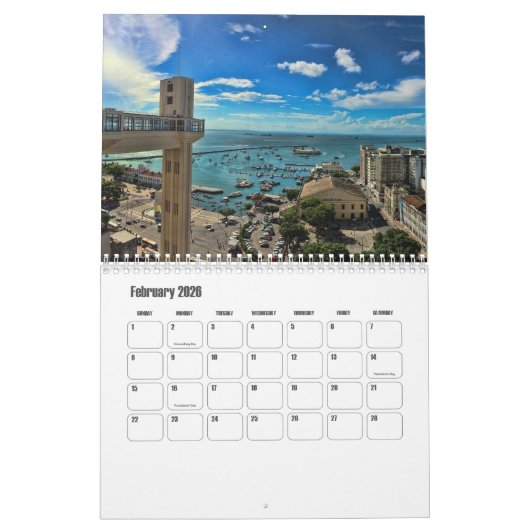 Bahia Brazil Calendar Kalender (Feb 2026)