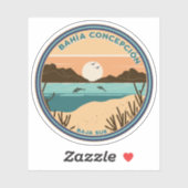 Bahía Concepción Baja California Sur Mexico RV Aufkleber (Blatt)