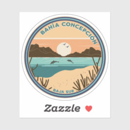 Bahía Concepción Baja California Sur Mexico RV Aufkleber