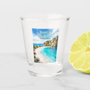 Bahía de las Águilas Dominikanische Republik Schnapsglas