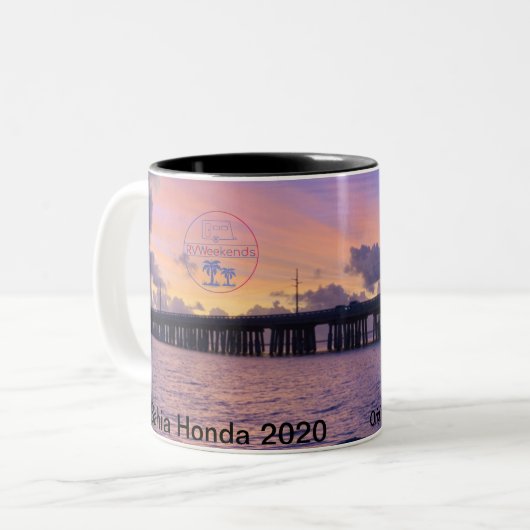 Bahia Honda 2020 Sunset Tasse (Vorderseite Links)
