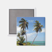 Bahia Honda Staat Park Magnet (Vorderseite/Rückseite)