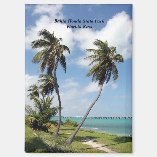 Bahia Honda Staat Park Magnet (Vorderseite)