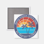 Bahia Honda Staat Park Magnet (Vorderseite/Rückseite)