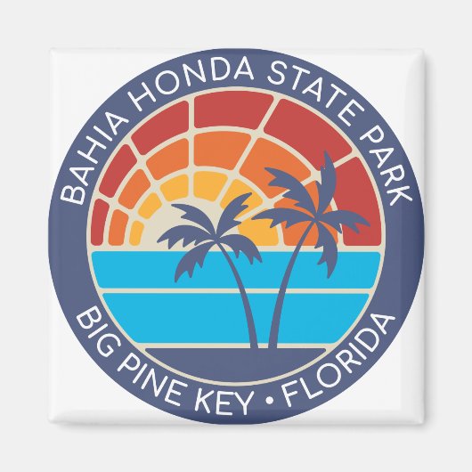 Bahia Honda Staat Park Magnet (Vorne)