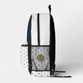 BAHLOOL BEDRUCKTER RUCKSACK (Rechts)