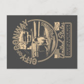 BAHN ARKANSAS - STADT VINTAG POSTKARTE (Vorderseite)