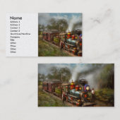 Bahn - Die Himmelsbahn 1896 Visitenkarte (Vorne/Hinten)