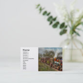 Bahn - Die Himmelsbahn 1896 Visitenkarte (Stehend Vorderseite)