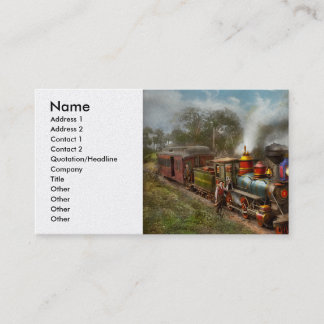 Bahn - Die Himmelsbahn 1896 Visitenkarte