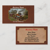 Bahn - Die Himmelsbahn 1896 Visitenkarte (Vorne/Hinten)