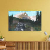 Bahn durch den Nordwesten Leinwanddruck (Insitu (Wohnzimmer))