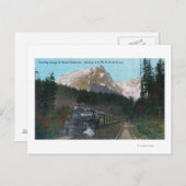 Bahn durch den Nordwesten Postkarte (Vorne/Hinten)
