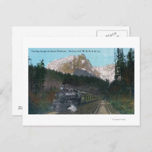 Bahn durch den Nordwesten Postkarte (Vorne/Hinten)