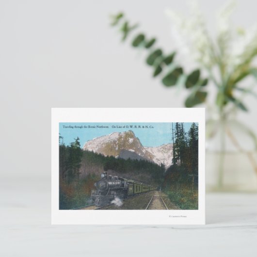 Bahn durch den Nordwesten Postkarte (Stehend Vorderseite)