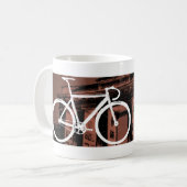 Bahn-Fahrrad-Berlin-Bronze Kaffeetasse (Vorderseite Links)
