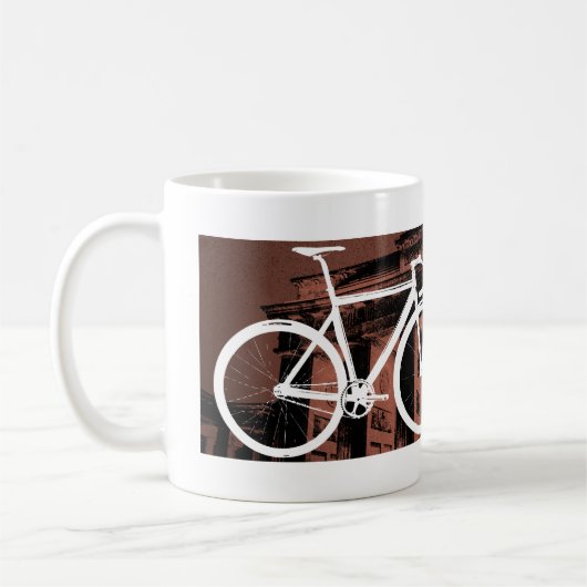 Bahn-Fahrrad-Berlin-Bronze Kaffeetasse (Links)