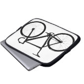 Bahn-Fahrrad Laptopschutzhülle (Vorne Knopf)