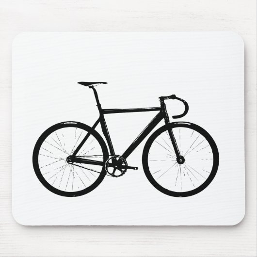 Bahn-Fahrrad Mousepad (Vorne)