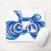 Bahn-Fahrradsc Mousepad (Mit Mouse)