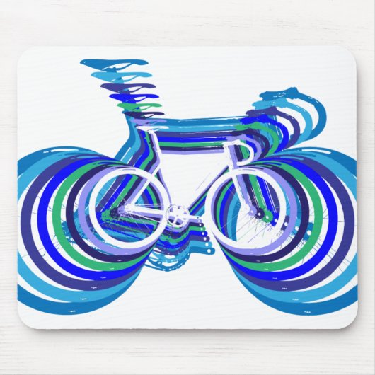 Bahn-Fahrradsc Mousepad (Vorne)