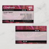 Bahn - Fraktal Flamme 02 Visitenkarte (Vorne/Hinten)