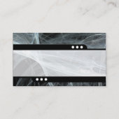 Bahn - Fraktal Flamme 03 Visitenkarte (Rückseite)