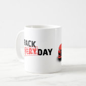 Bahn-(jeder) Tag Kaffeetasse (Vorderseite Links)