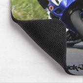 Bahn-Junkie, der Mausunterlage 1 läuft Mousepad (Ecke)