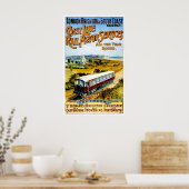 Bahn London, Brighton und Südküste, Vintag Poster (Küche)