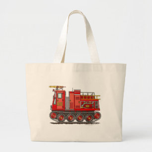Bahn-Rettungpumper-Löschfahrzeug-Feuerwehrmann Jumbo Stoffbeutel