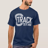 Bahn-Stern-T-Shirt T-Shirt (Vorderseite)