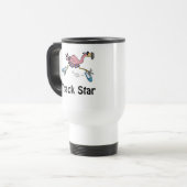 Bahn-Stern-Tasse Reisebecher (Vorderseite Links)