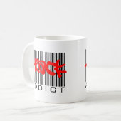 Bahn-Süchtiger Kaffeetasse (Vorderseite Links)