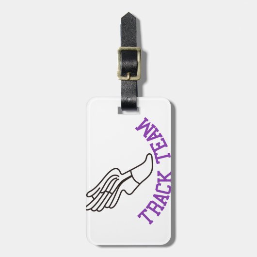 Bahn-Team Gepäckanhänger (Vorderseite vertikal)