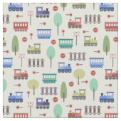 Bahn und Bahn  Stoff (Nahaufnahme)