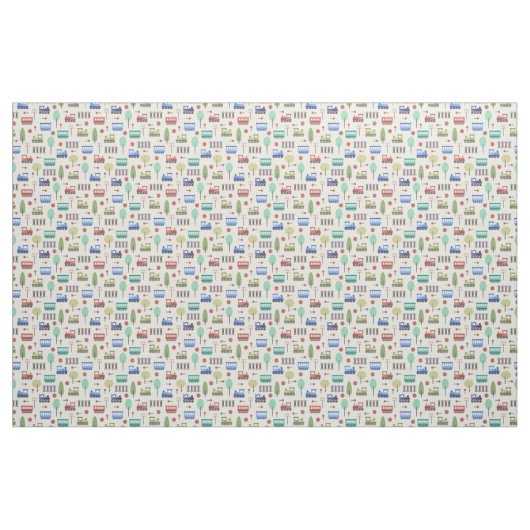 Bahn und Bahn  Stoff (Fat Quarter (45,7 x 55,9 cm))