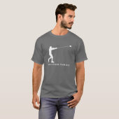 Bahn-und Feld-Hammerthrow-T - Shirt (Vorne ganz)