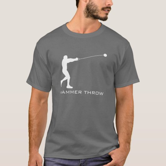 Bahn-und Feld-Hammerthrow-T - Shirt (Vorderseite)