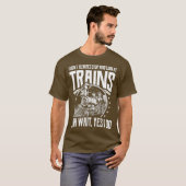 Bahn Vintager Zug T-Shirt (Vorne ganz)