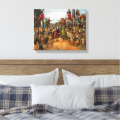 Bahn - Zivil - Das Champagner-Foto 1869 Leinwanddruck (Insitu (Schlafzimmer))