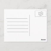 Bahnabsturz Vintages Foto Postkarte (Rückseite)