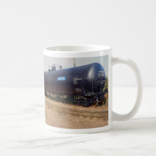 Bahnbehälterauto, Neuschottland, Kanada Kaffeetasse