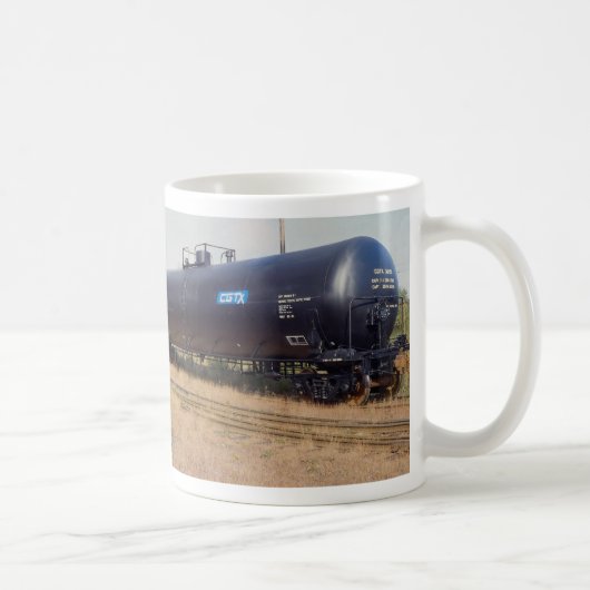 Bahnbehälterauto, Neuschottland, Kanada Kaffeetasse (Rechts)