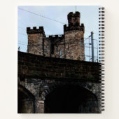 Bahnbrücke Newcastle Notizblock (Rückseite)