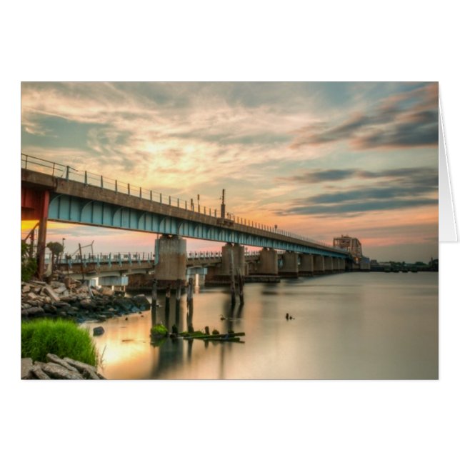 Bahnbrücke Rockaway (Vorderseite (Horizontal))