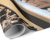 Bahnfahrt, Packpapier (Rolleneckpunkt)