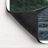 Bahngleise Mousepad (Ecke)