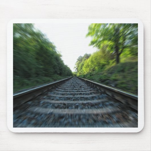 Bahngleise Mousepad (Vorne)