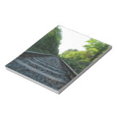 Bahngleise Notizblock (Rotiert)
